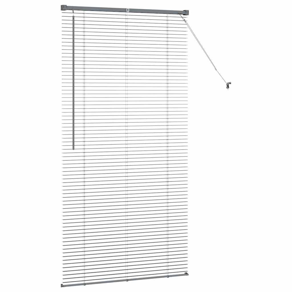 Venecijanski zastore Tamno siva 175 x 90 cm Aluminij