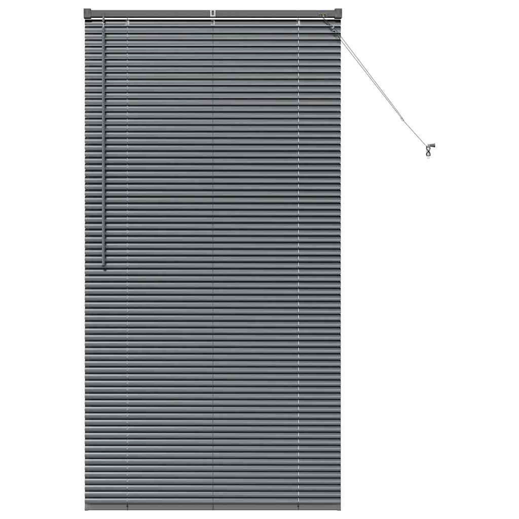 Venecijanski zastore Tamno siva 175 x 90 cm Aluminij