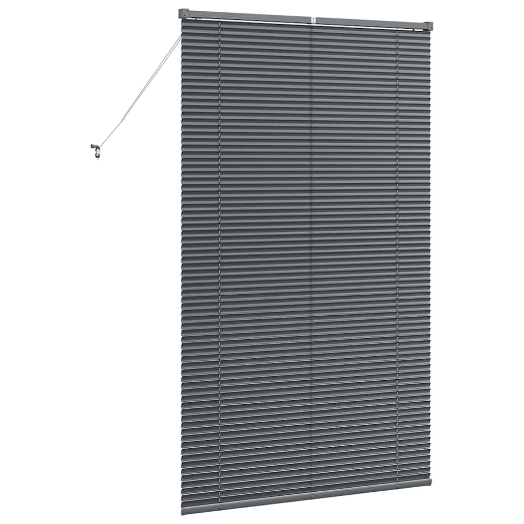 Venecijanski zastore Tamno siva 175 x 105 cm Aluminij