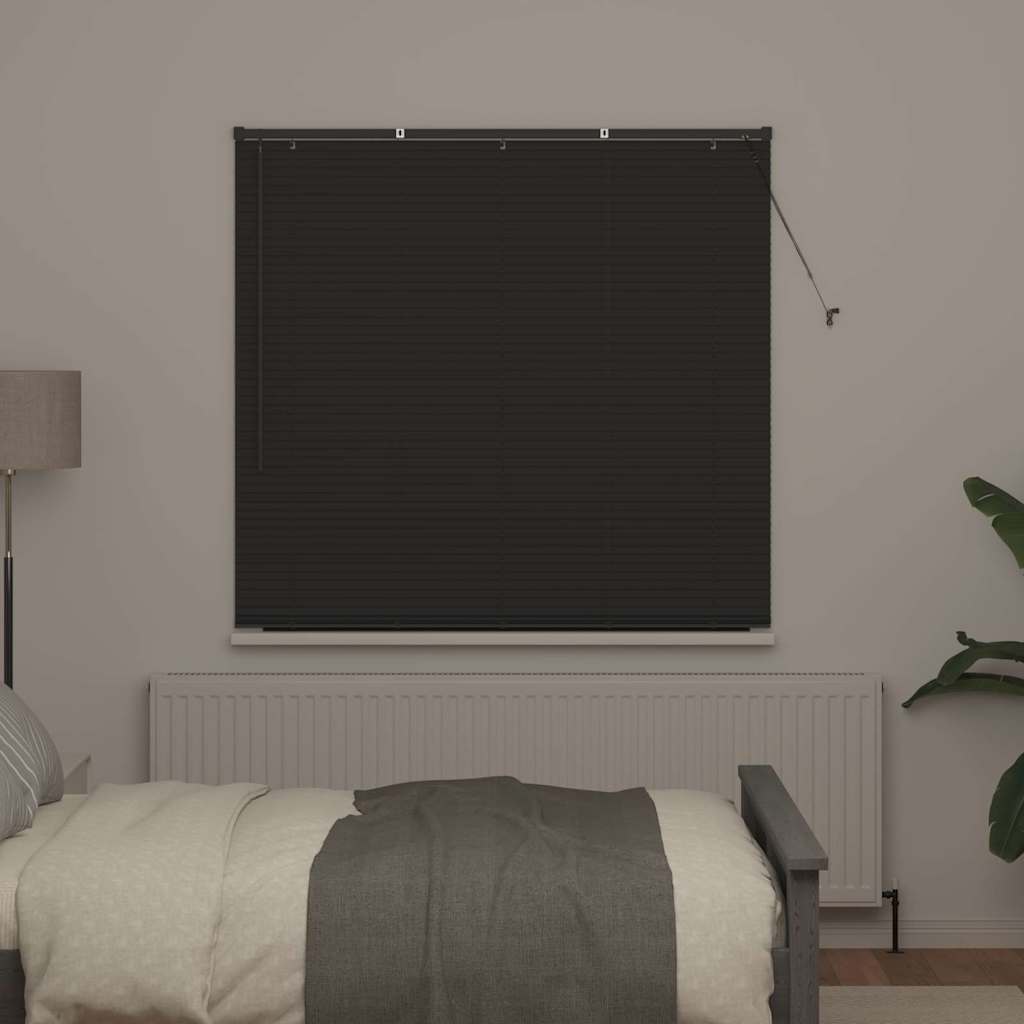 Venecijanski zastore Tamno siva 175 x 145 cm Aluminij