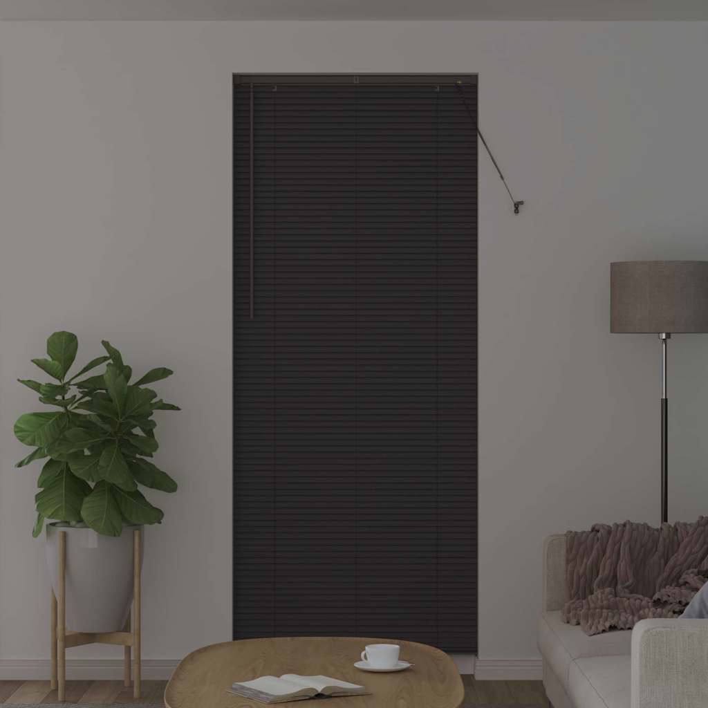 Venecijanski zastore Tamno siva 220 x 85 cm Aluminij
