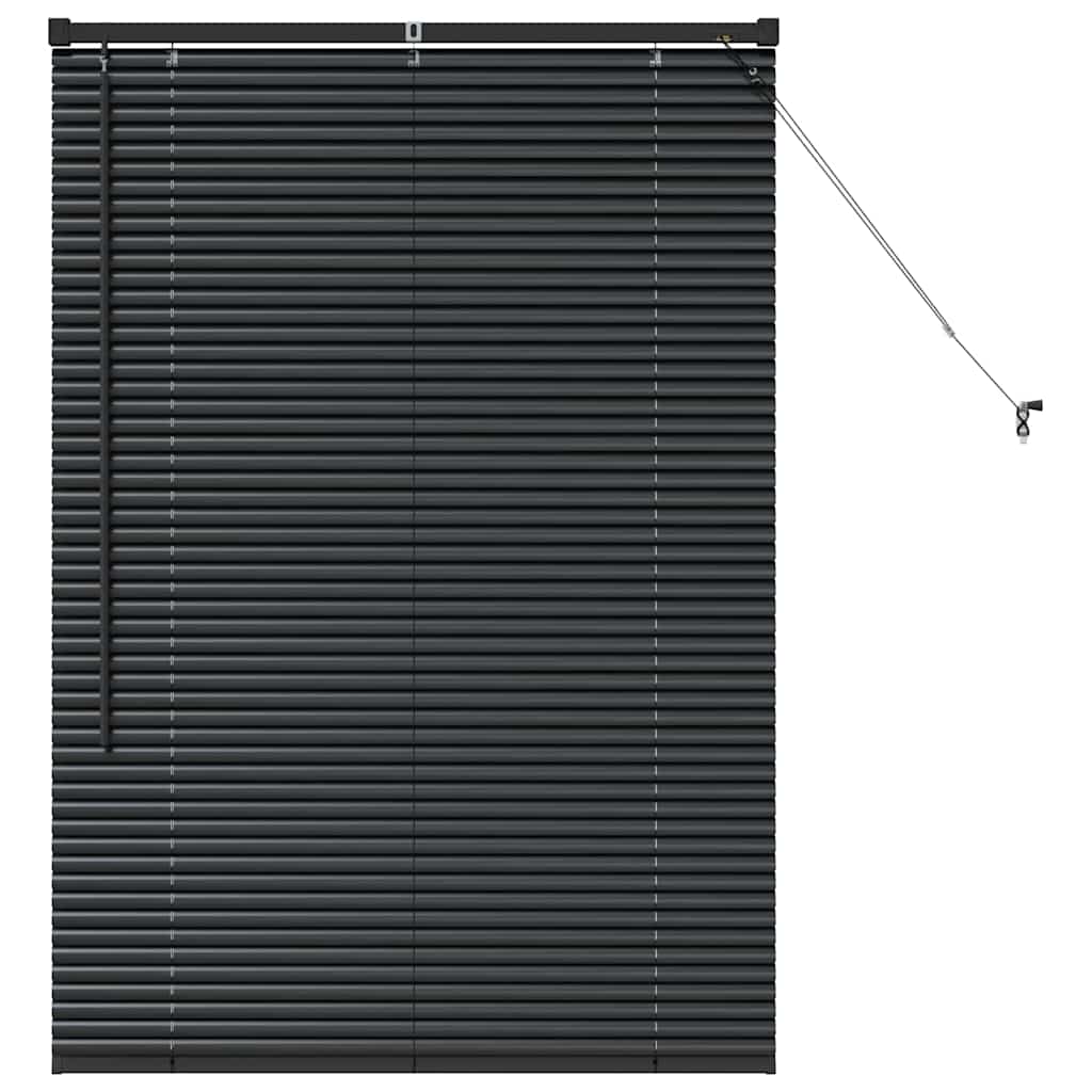 Venecijanski zastore Crna 130 x 95 cm Aluminij