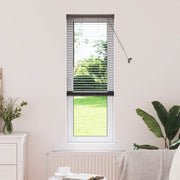 Venecijanski zastore Crna 175 x 45 cm Aluminij