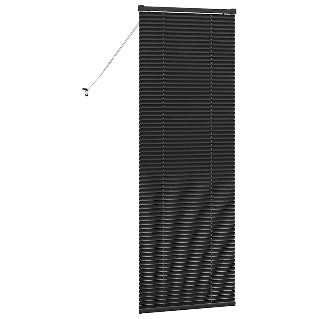 Venecijanski zastore Crna 175 x 55 cm Aluminij