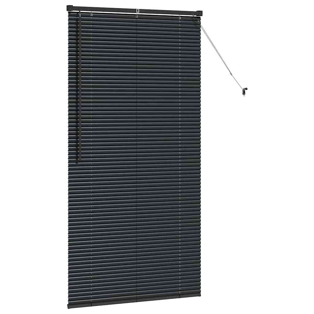 Venecijanski zastore Crna 175 x 95 cm Aluminij