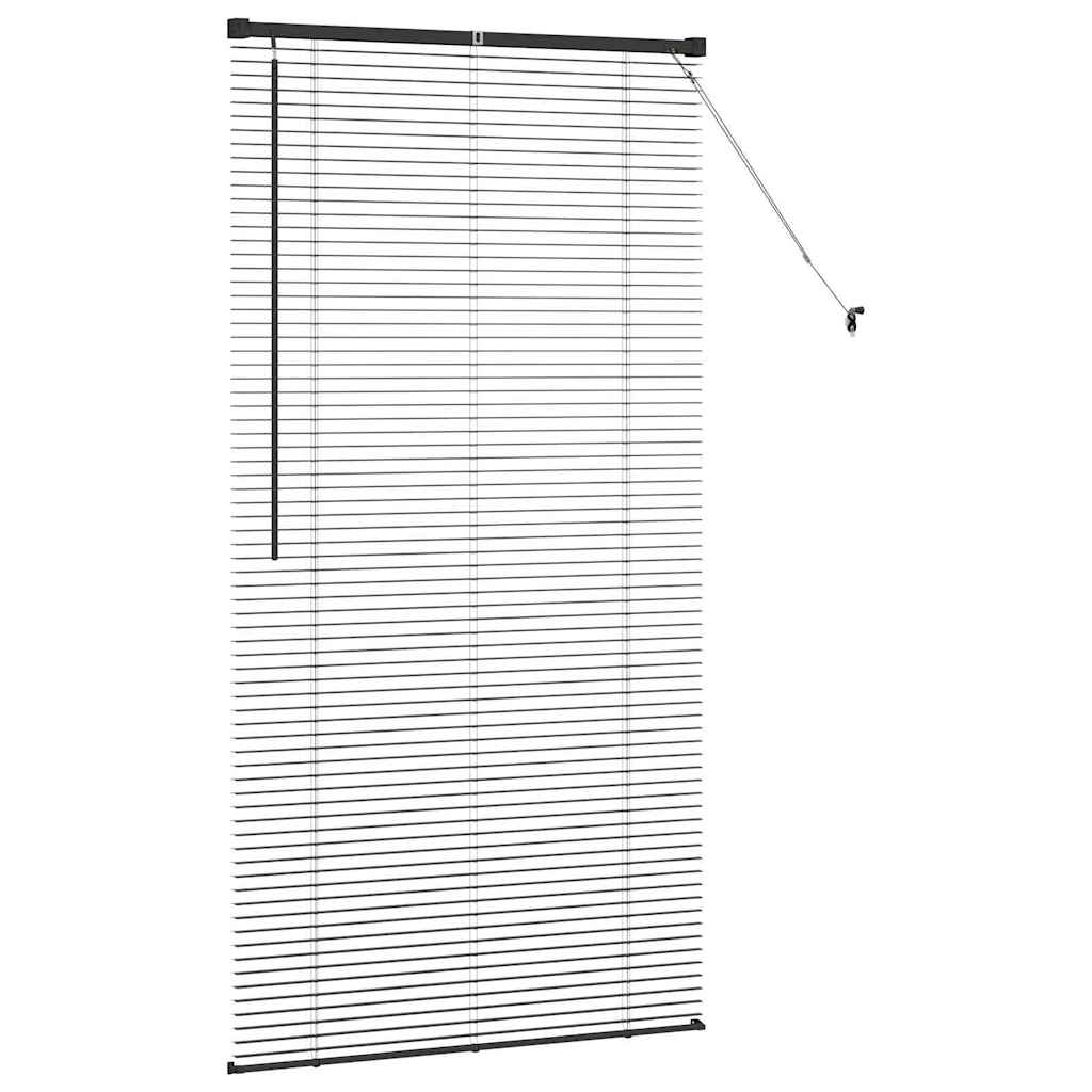 Venecijanski zastore Crna 175 x 95 cm Aluminij