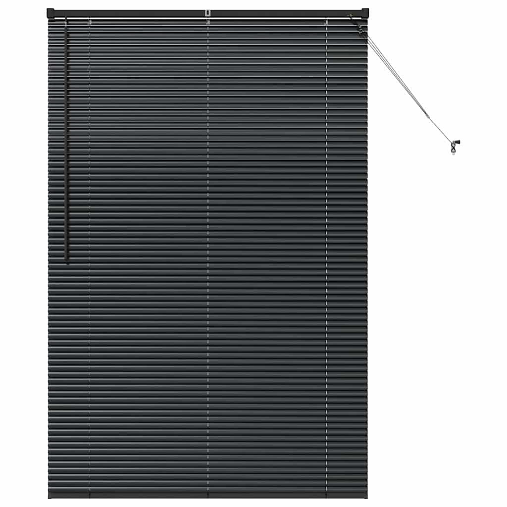 Venecijanski zastore Crna 175 x 115 cm Aluminij