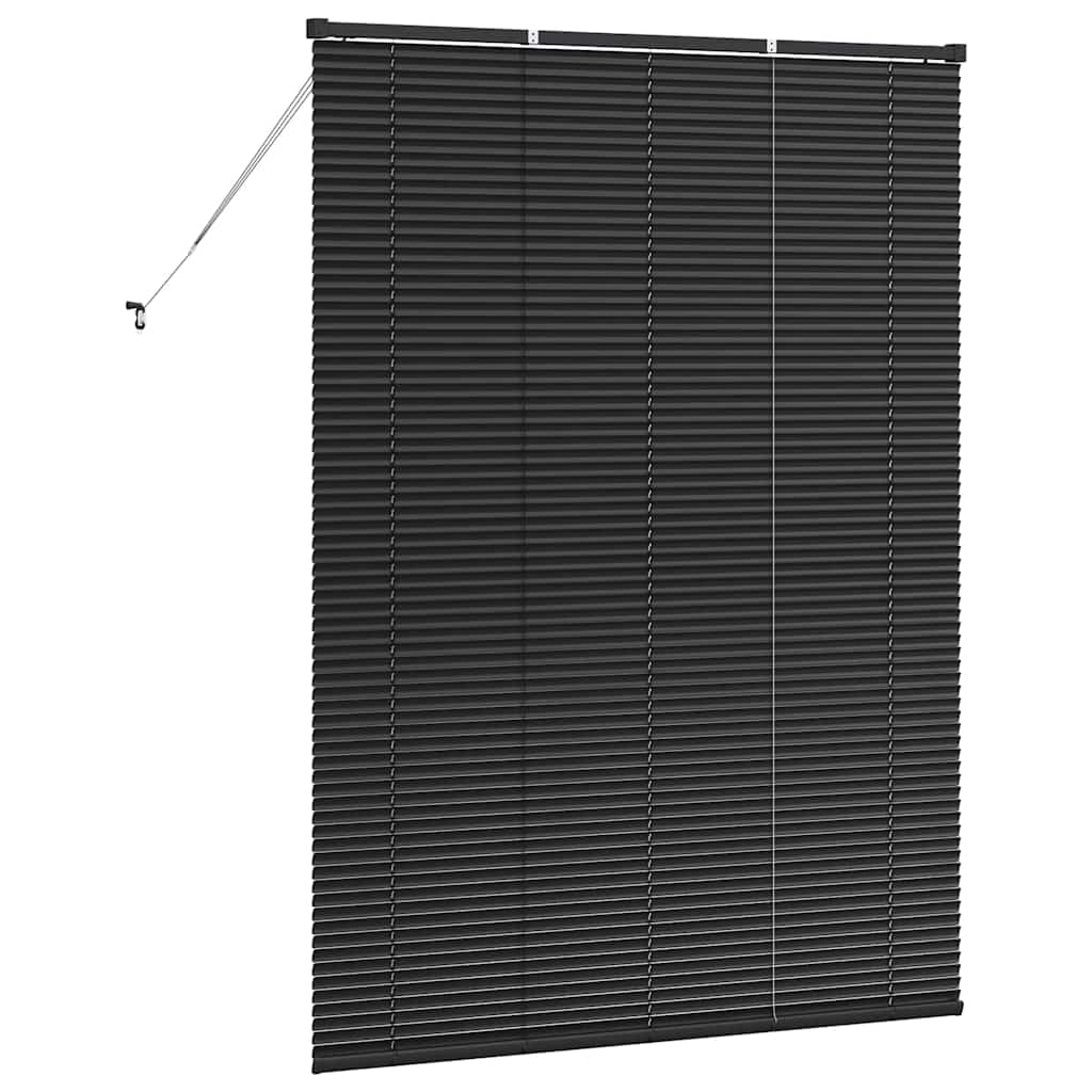 Venecijanski zastore Crna 175 x 135 cm Aluminij