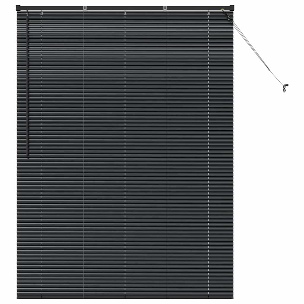 Venecijanski zastore Crna 175 x 135 cm Aluminij