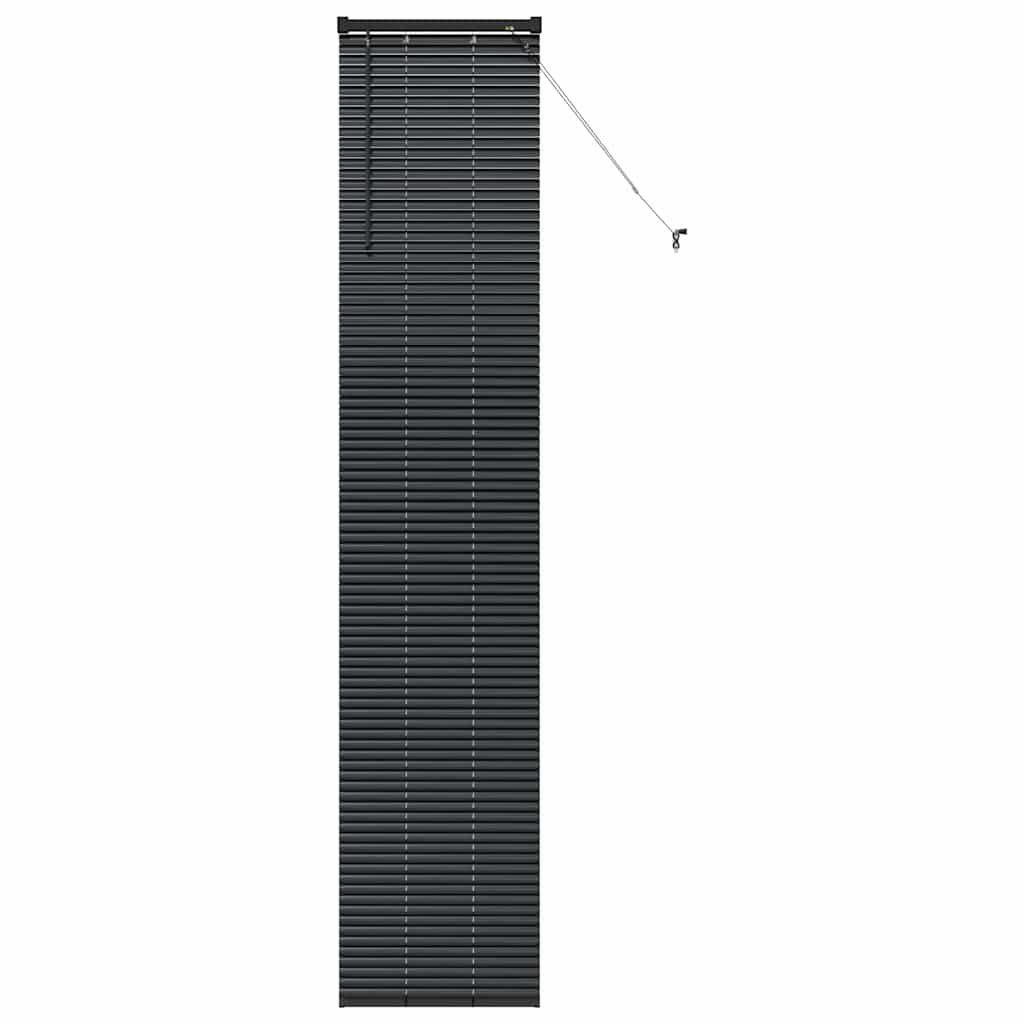 Venecijanski zastore Crna 220 x 45 cm Aluminij
