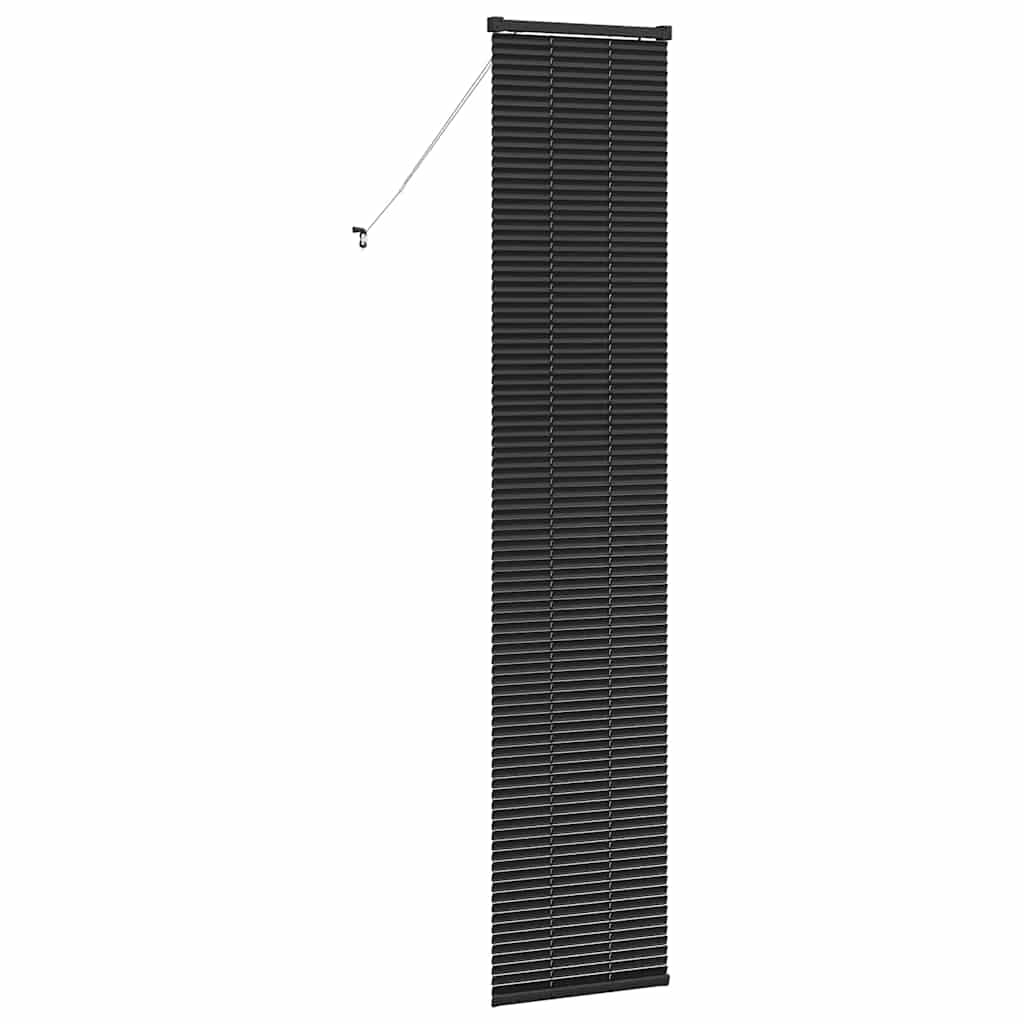 Venecijanski zastore Crna 220 x 50 cm Aluminij