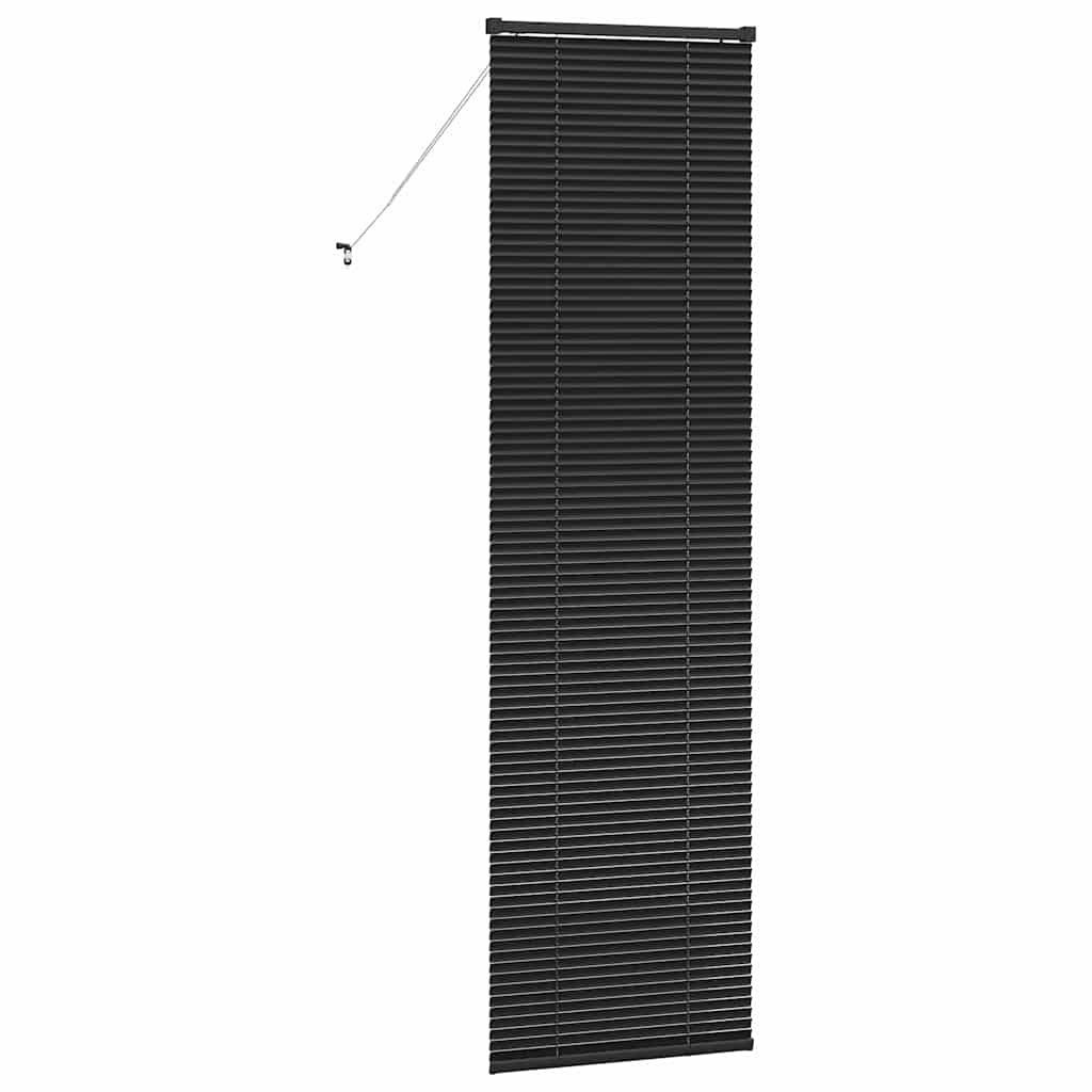 Venecijanski zastore Crna 220 x 65 cm Aluminij