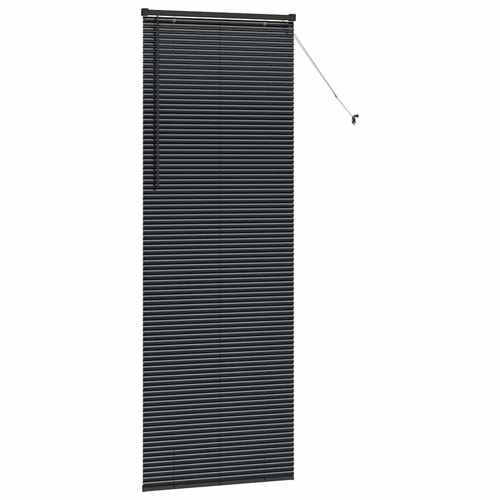 Venecijanski zastore Crna 220 x 70 cm Aluminij