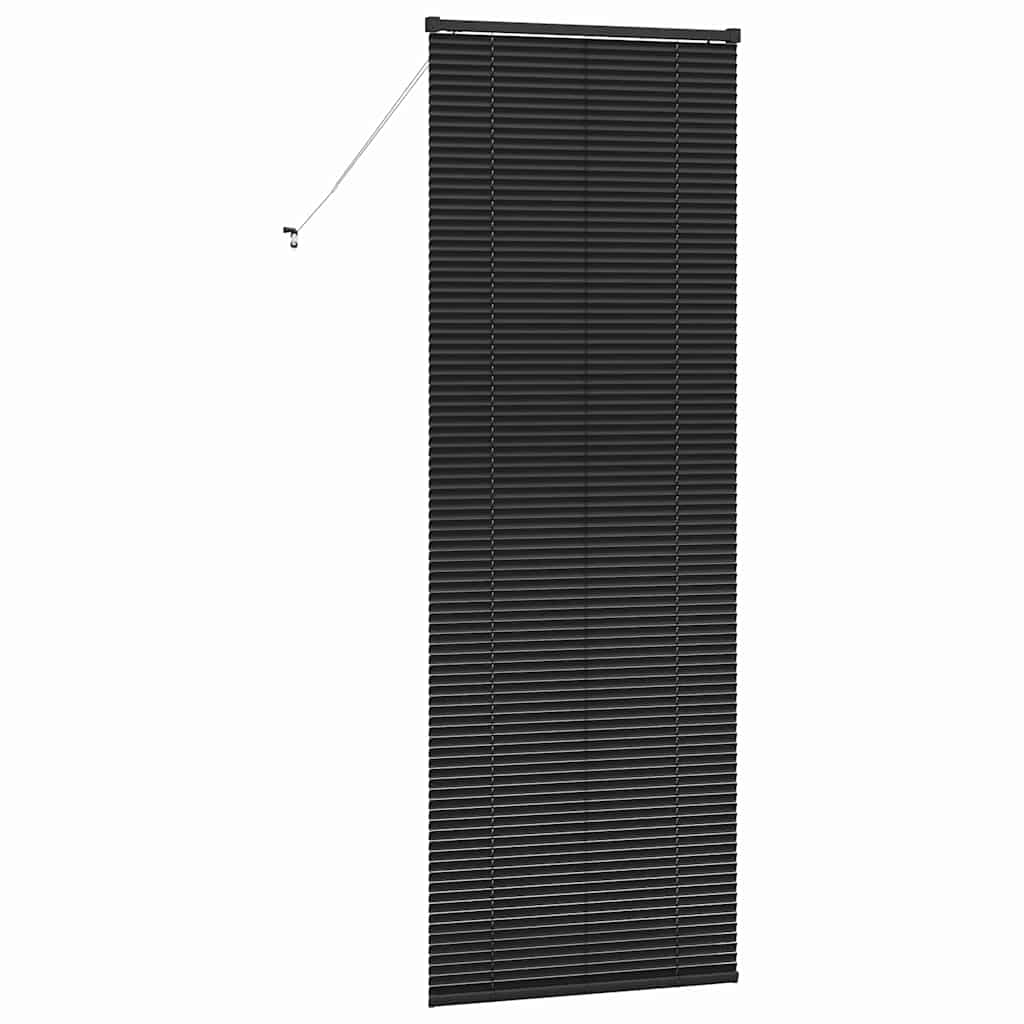 Venecijanski zastore Crna 220 x 70 cm Aluminij