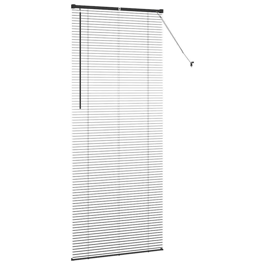 Venecijanski zastore Crna 220 x 90 cm Aluminij