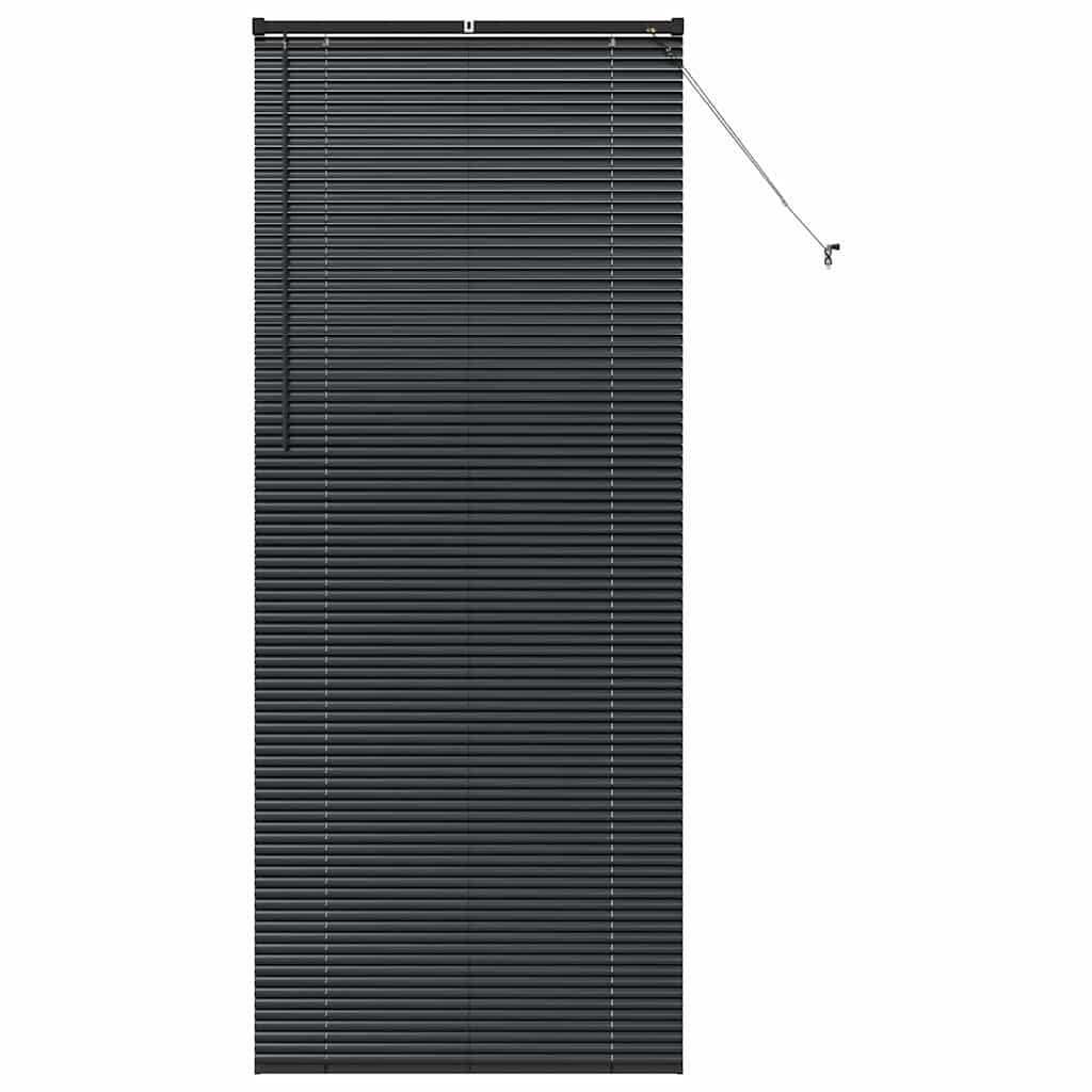 Venecijanski zastore Crna 220 x 90 cm Aluminij