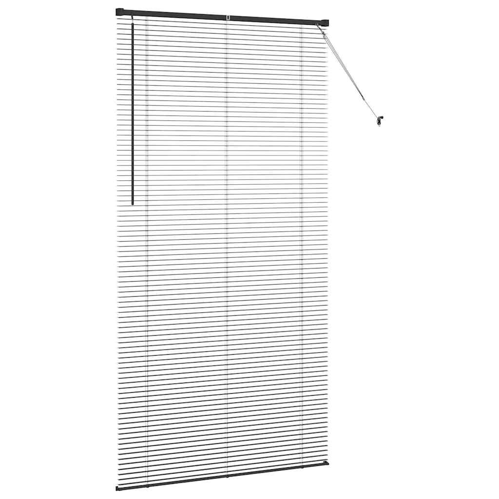 Venecijanski zastore Crna 220 x 120 cm Aluminij