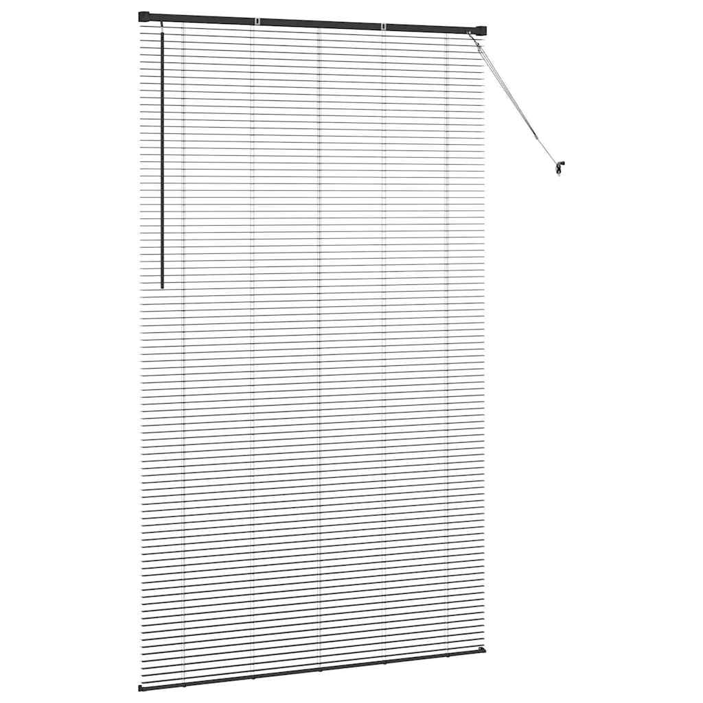 Venecijanski zastore Crna 220 x 135 cm Aluminij