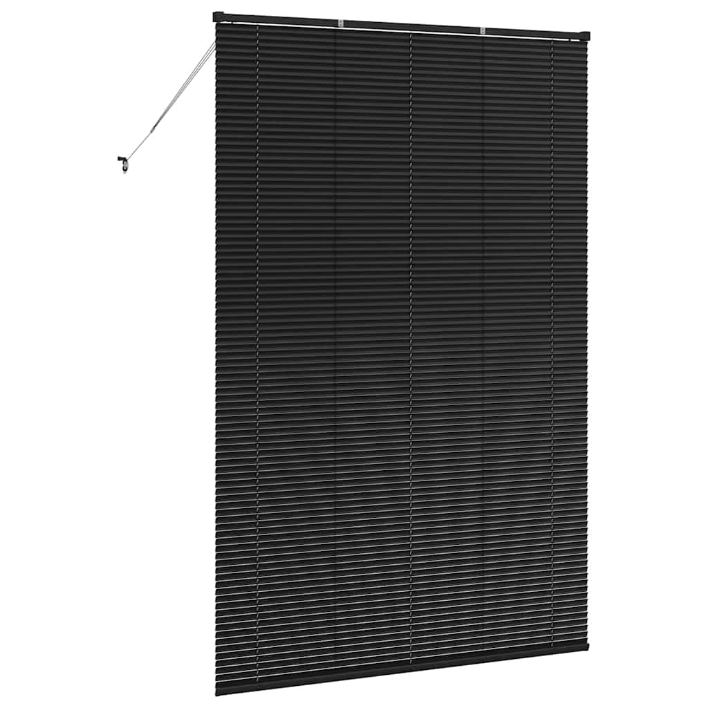 Venecijanski zastore Crna 220 x 140 cm Aluminij