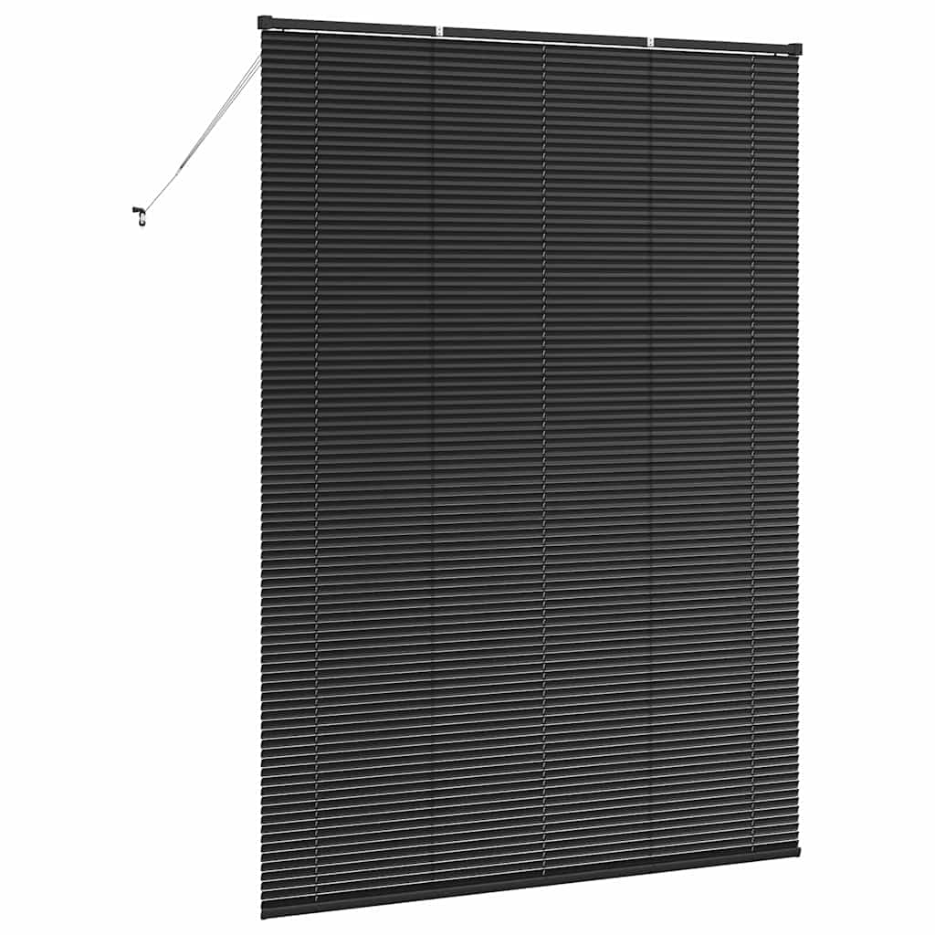 Venecijanski zastore Crna 220 x 160 cm Aluminij