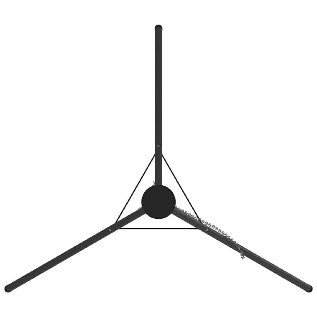 Tripod za logorsku vatru Crna 92 x 92 x 151,5 cm Čelik