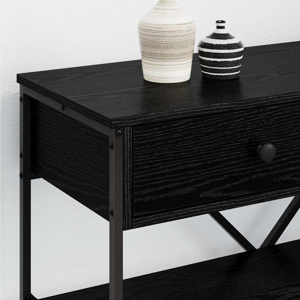 Konzolna stolica Crni hrast 100 x 34,5 x 75 cm boja drva