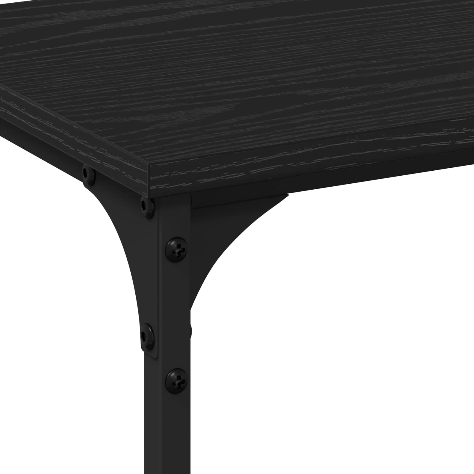 Konzolna stolica Crni hrast 200 x 29 x 75 cm