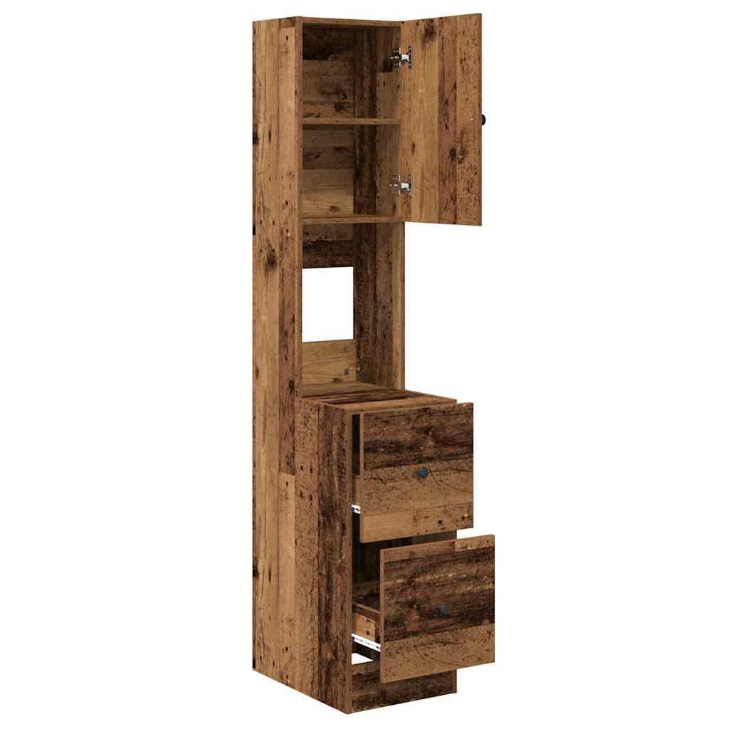 Kuhinjski bufet s ladicama Staro drvo 32 x 50 x 180 cm
