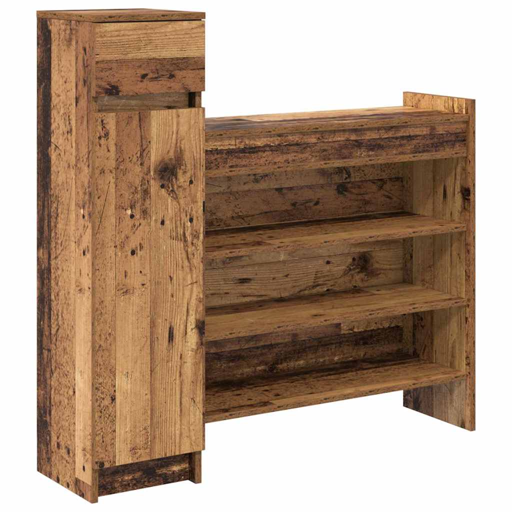 Ormar za cipele s ladicama Staro drvo 100,5 x 28 x 100 cm