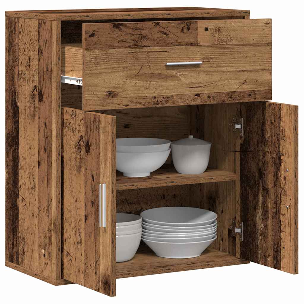 Kreveta s ladicama Staro drvo 60 x 31 x 70 cm Konstruirano drvo