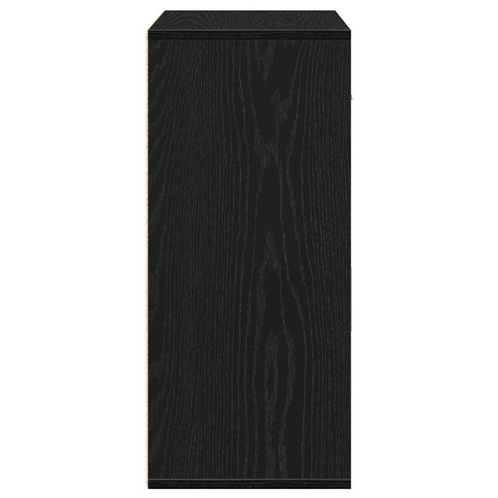 Kreveta s ladicama Crni hrast 60 x 31 x 70 cm Konstruirano drvo