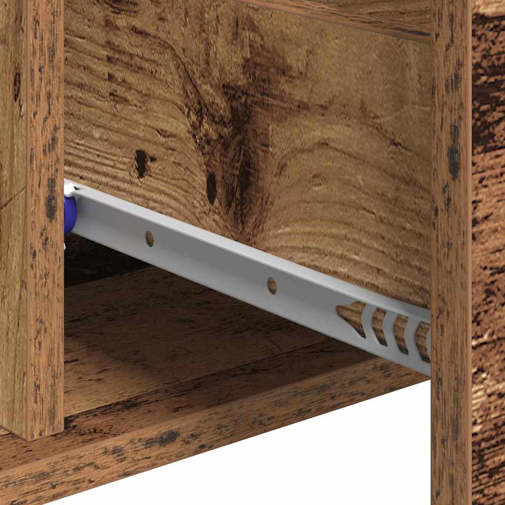 Kreveta s ladicama Staro drvo 60 x 31 x 70 cm Konstruirano drvo