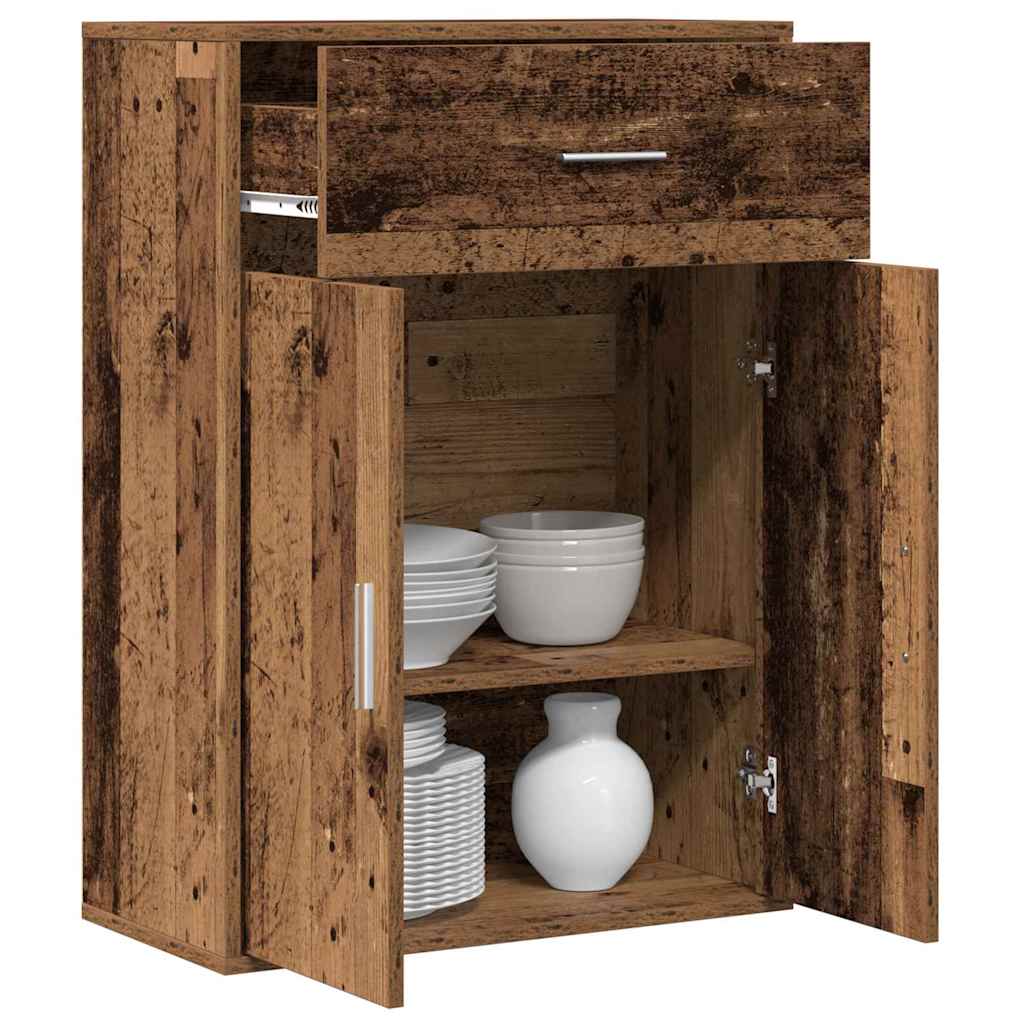 Kreveta s ladicama Staro drvo 60 x 30 x 84 cm Konstruirano drvo