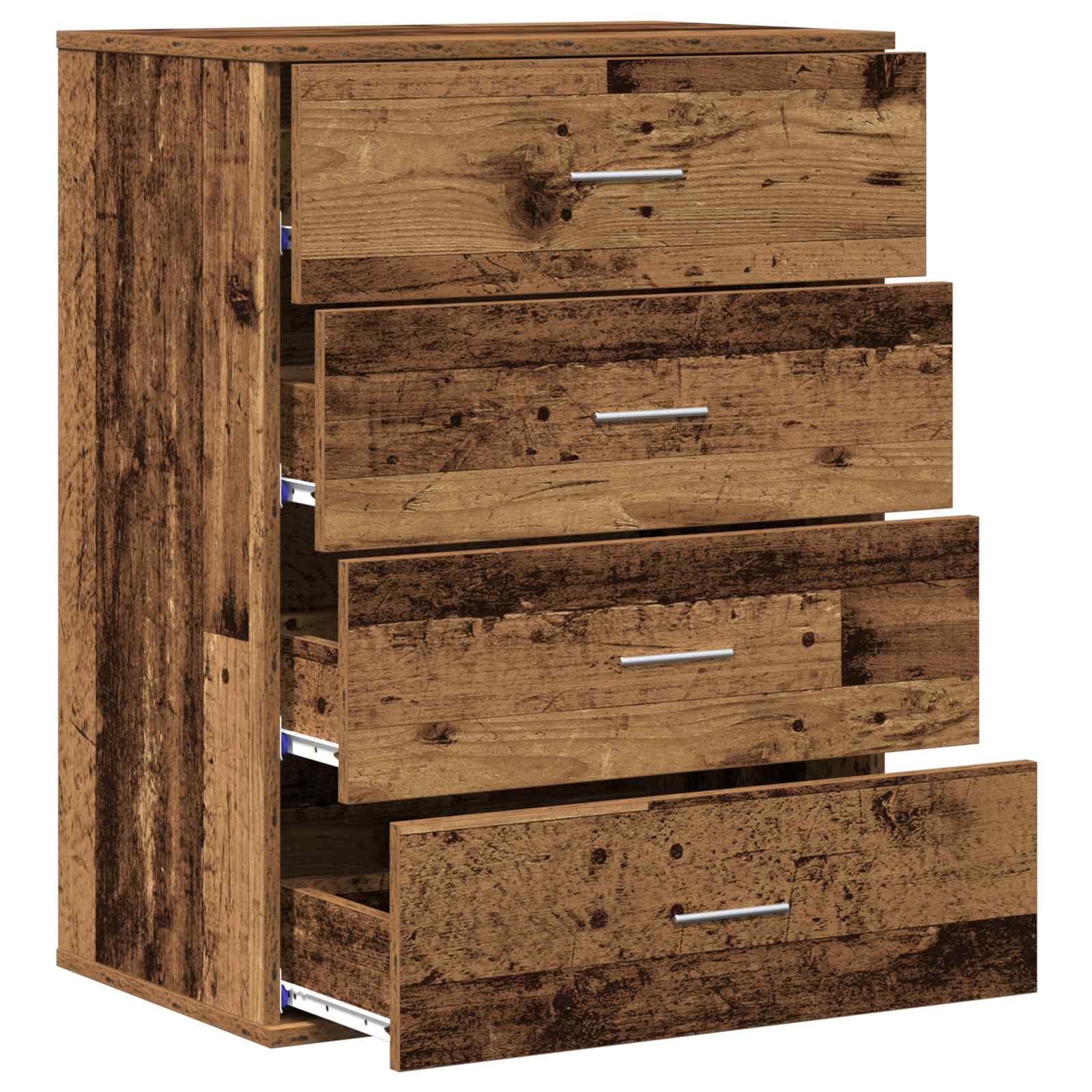 Kreveta s ladicama Staro drvo 60 x 39 x 80 cm Konstruirano drvo