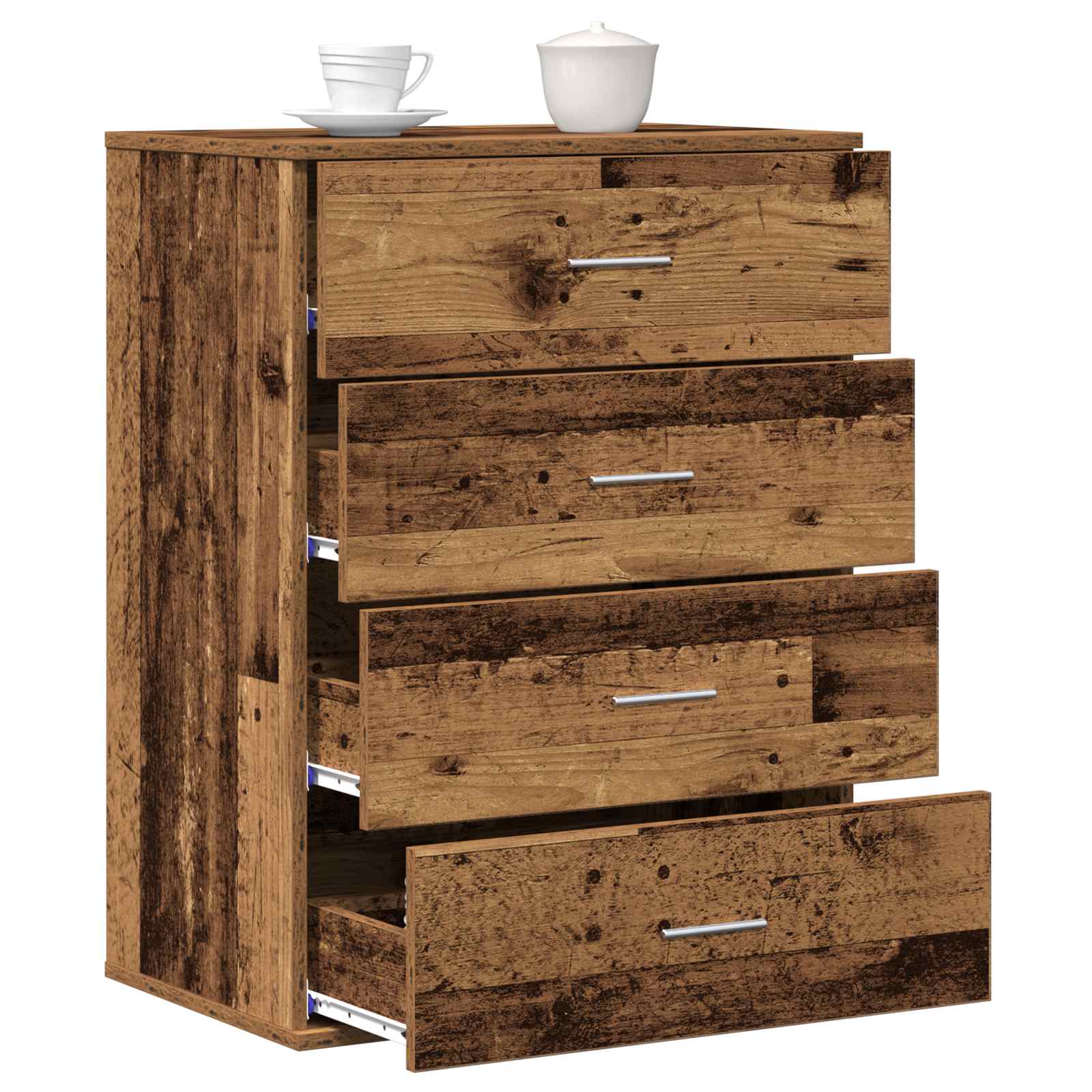 Kreveta s ladicama Staro drvo 60 x 39 x 80 cm Konstruirano drvo