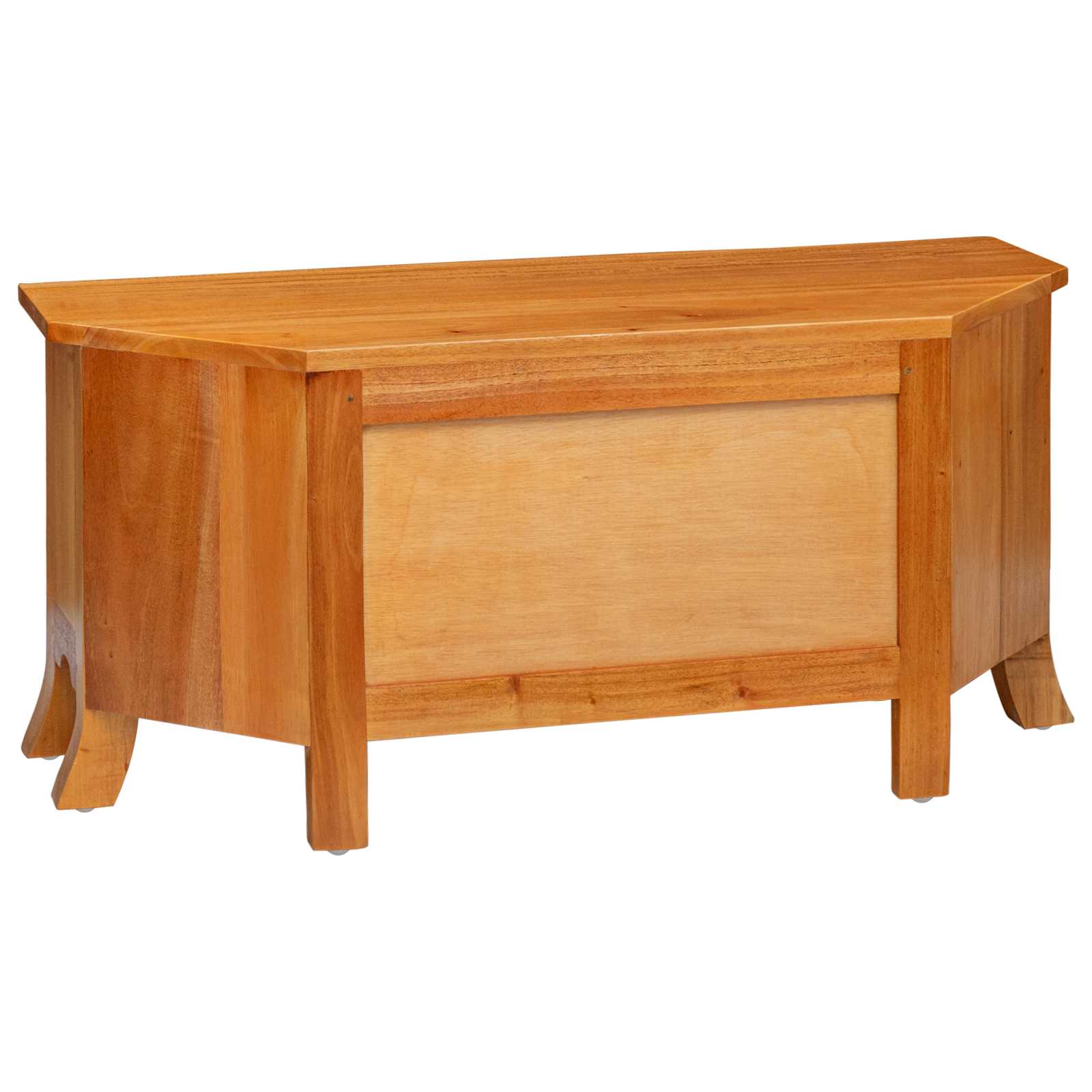 TV ormar Prirodna 100 x 40,5 x 46 cm Čvrsto mahagonijsko drvo