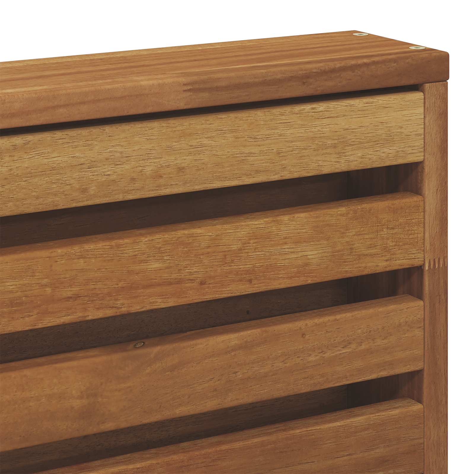 Setovi sofa s jastukom 3 pcs Prirodna i bež Čvrsto drvo akacije