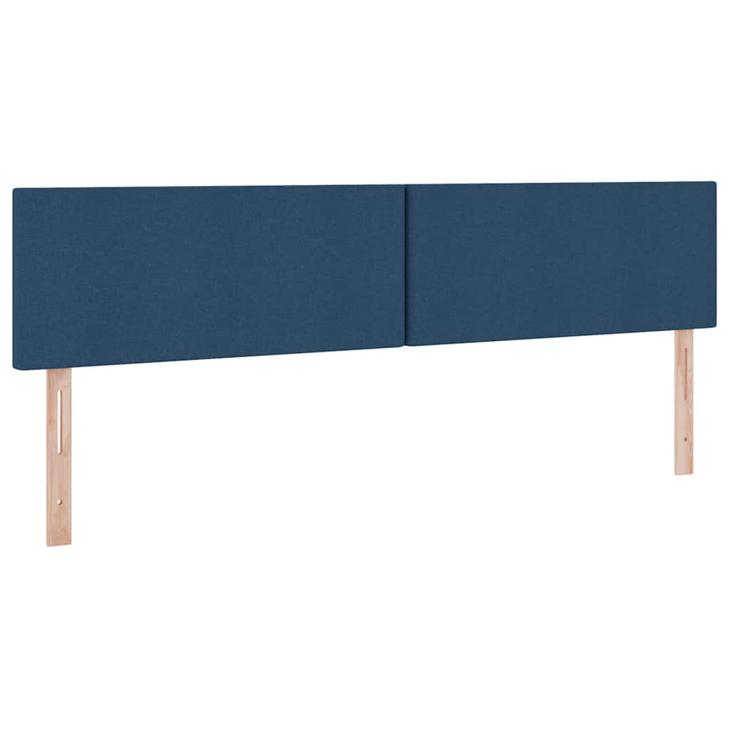 Krevet s madracem i skladištem s madracem Plava 200 x 200 cm