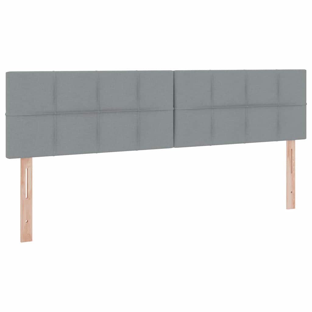Krevet s madracem i skladištem Svijetlo siva 160 x 200 cm