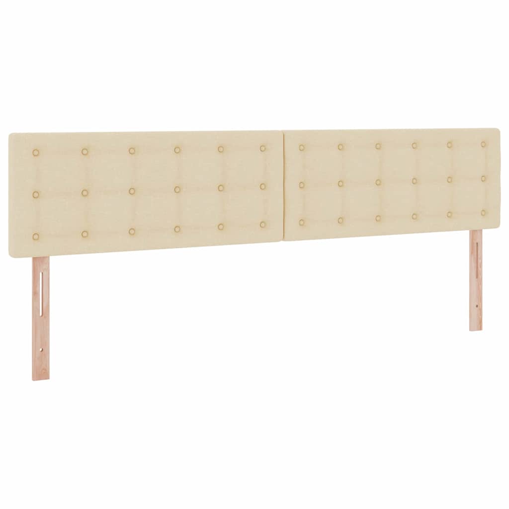 Krevet s madracem i skladištem s madracem Krema 200 x 200 cm