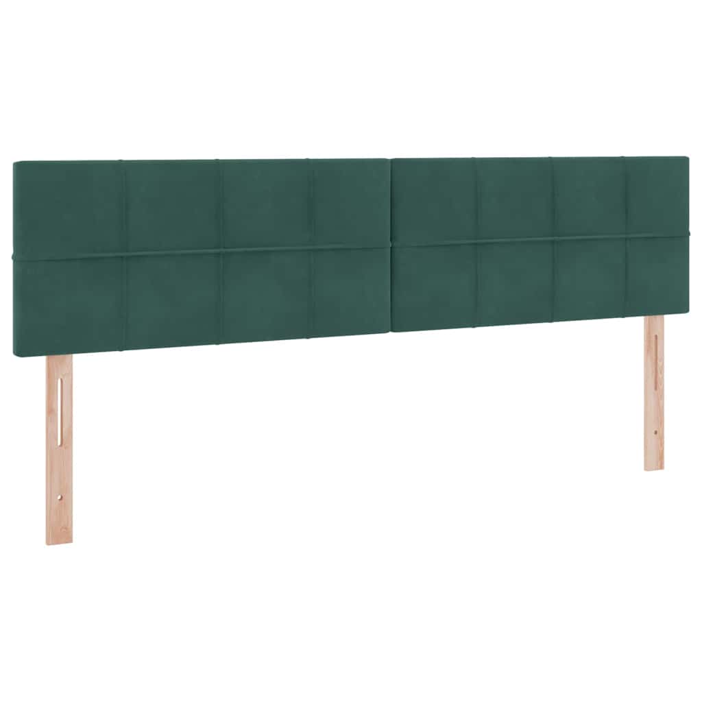 Krevet s od storage s madracem Tamnozelena 100 x 200 cm