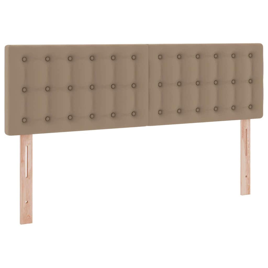 Krevet s prostorom za pohranu s LED-om Kapućino 140 x 190 cm