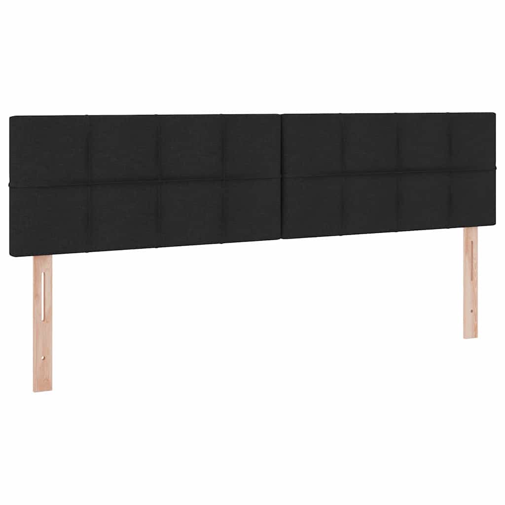Krevet s prostorom za pohranu s LED-om Crna 160 x 200 cm