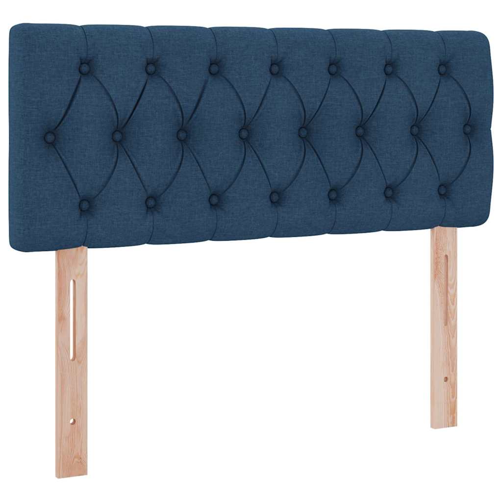 Krevet s prostorom za pohranu s LED-om Plava 120 x 200 cm