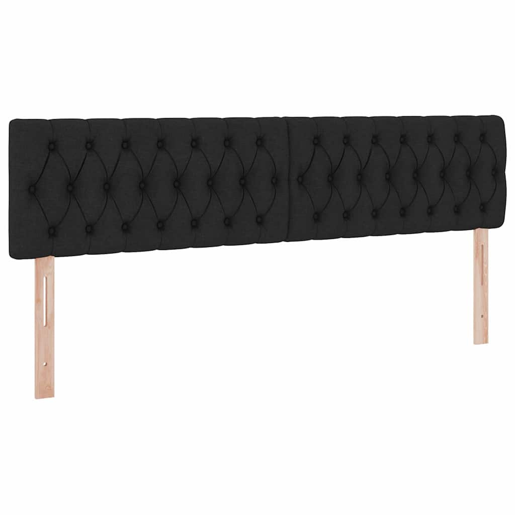 Krevet s prostorom za pohranu s LED-om Crna 160 x 200 cm