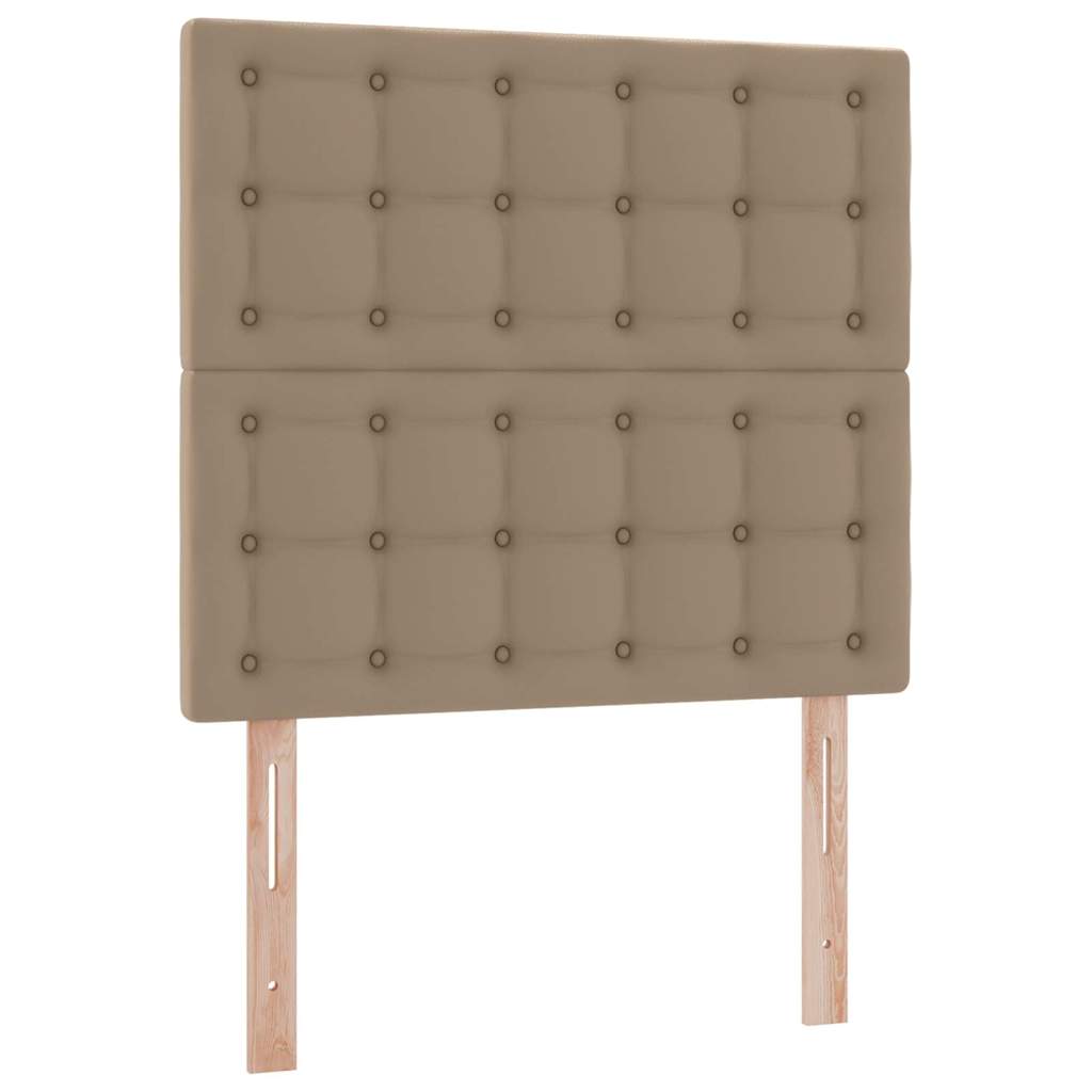 Krevet s prostorom za pohranu s LED-om Kapućino 90 x 190 cm