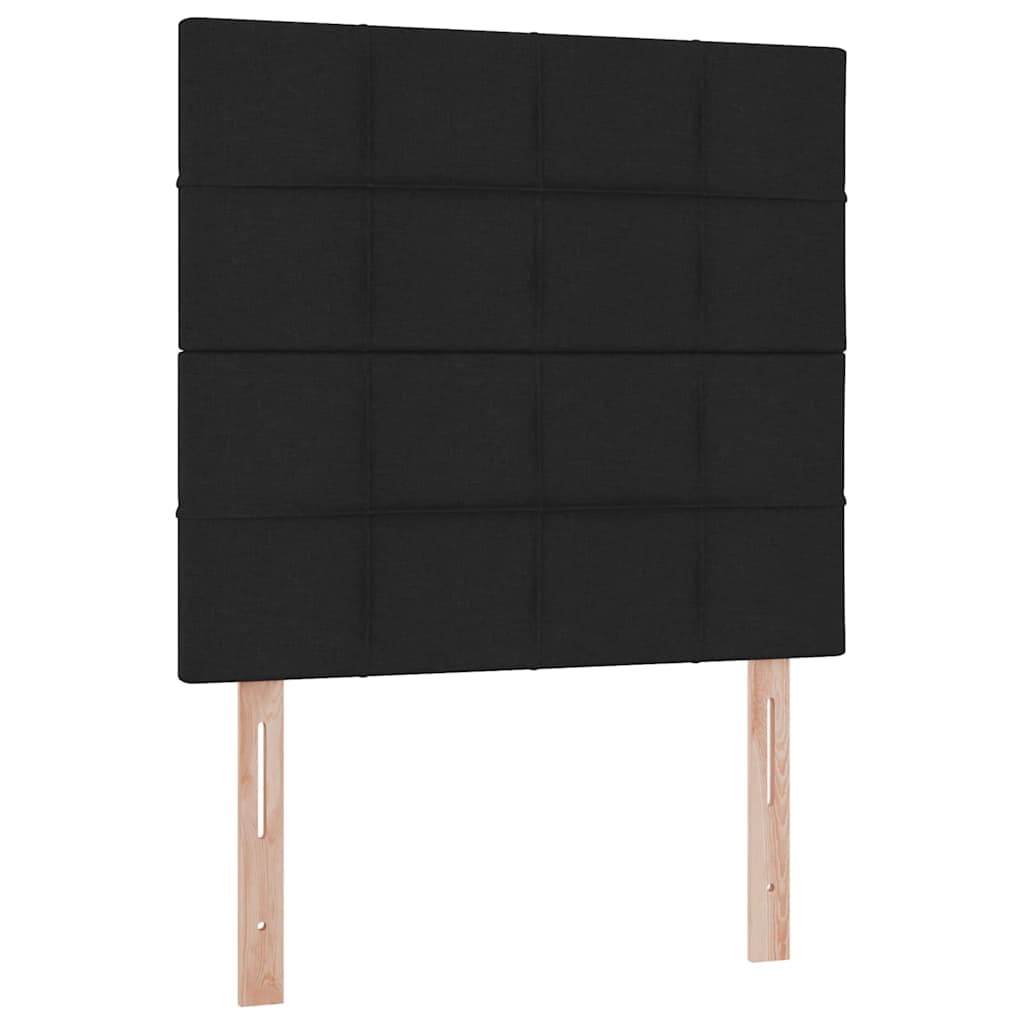 Krevet s prostorom za pohranu s LED-om Crna 100 x 200 cm