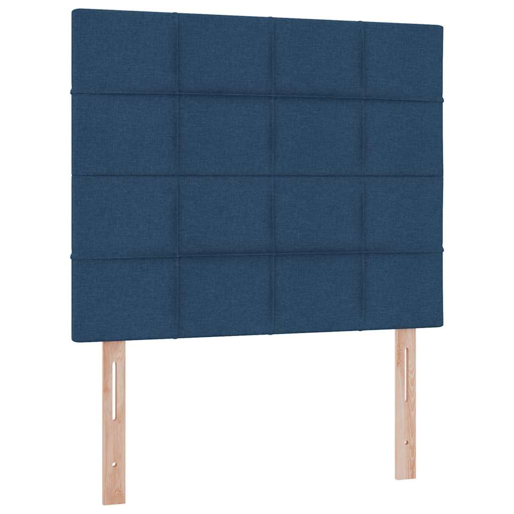 Krevet s prostorom za pohranu s LED-om Plava 120 x 190 cm
