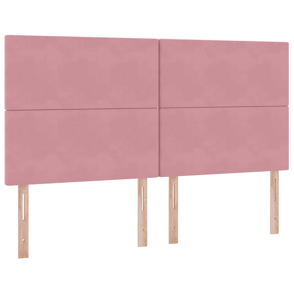 Krevet s prostorom za pohranu s LED-om Ružičasta 160 x 200 cm