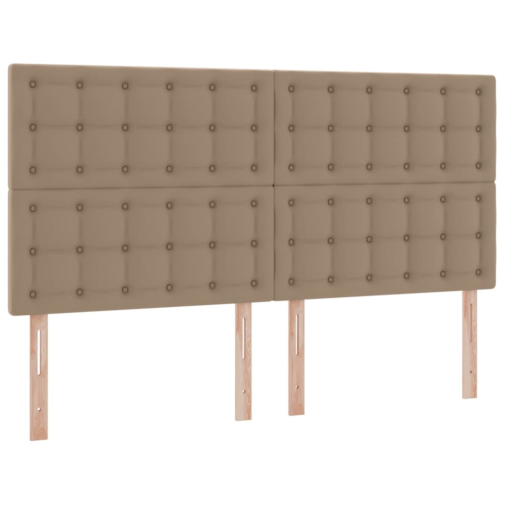 Krevet s prostorom za pohranu s LED-om Kapućino 180 x 200 cm